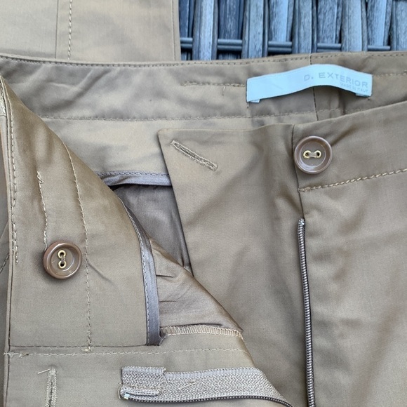 𝅺D. EXTERIOR Tan Satin Pants - Picture 15 of 16